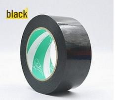Didelė dekoratyvi spalvota lipni permatoma pakavimo juosta sandarinimui ir pakavimui 4.5cm Black