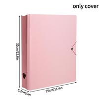 4/5/9 Grids Binder Photocards Large Photo Album Photocard Holder Binding Machine Cards Holder Card Collect Book white