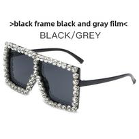 Trendy Womens Square Glasses With Uv400 Shield And Pink Pc Lenses For Daily Fashion And Events Style 1 black