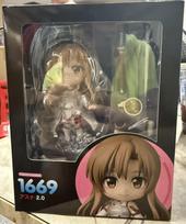 Sword Art Online Asuna 2.0 1669 joint movable Anime Doll Action Figure PVC toys Collection figures for friends gifts gray