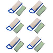 6 rinkiniai Oro filtro pirminis filtras Briggs & Stratton 697153 698083 795115 697015 beige