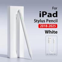QUKAM For Pencil 2 Stylus iPad Pencil for iPad Air 6 M2 A16 11th 10th Gen Air5 4 iPad Pro 11 12.9 with Palm Rejection balta