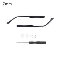Universalūs neslystantys akinių kojelės pakeitimai Akinių aksesuarai Akinių rankelė Akinių rėmelis 7mm black