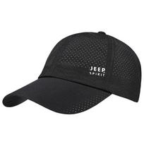 JEEP Unisex Mesh Quick-Dry Sun Protection Baseball Cap One Size Adjustable (56-61CM) juoda