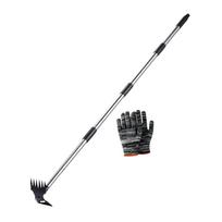 Weed Puller Tool Heavy Duty Ergonomic Weeder Remover Tool Weeding Pull for Landscaping Farm Work Sidewalk Soil Loosening Garden 4 Section