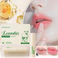 1PC Lanolin Lip Balm,Long-Lasting Hydration,Nourishment Naturally Moisturizing,Reduce Lip Lines,Mois One Size gray