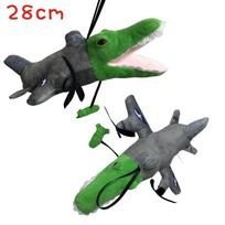 Plush Tungtungtung Sahur Plush Italian Brain Rot SHARK Animal Doll Peluches Stuffed Doll Toy Gifts 1pcs-1 black