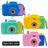 10Pcs Creative Children Perfect Camera Toys for Kids Birthday Party Favors Baby Shower Giveaway Gifts Pinata Fillers Goodie Bag yellow