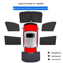 Toyota Yaris magnetinis saulės skydelis: Galinių šoninių langų šilumos izoliacija ir privatumo užuolaida automobiliams