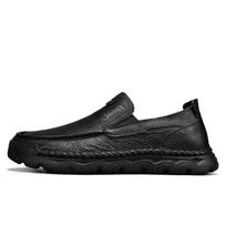 Jeep Leather Business Casual Classic Comfortable Commuting Thick Sole Increased Height Mens Leisure Men sneakers 2241M01076 44