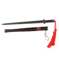 [Nekogamiyama] Trijų karalysčių karo vadas Herojus Ginklas Liu Bei Xuande Poros Kardai Bendras Ilgis 22cm Miniatiūrinė Figūrėlė Kolekcionieriaus Interjeras black