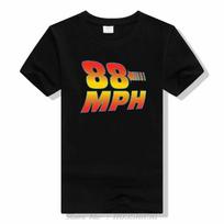 Back To The Future Pure Cotton Tshirt Summer Brand Tshirt Men Classic Movie Series Back To The Future Oneck Short Sleeve 4XL white