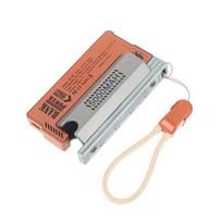 21700 Power Bank Case Pd 20W Fast Charging Detachable Diy Battery Case Built-In Cable Battery Box oranžinė