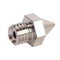 3D Printer Nozzle Tip 0.4mm Hardened High Accuracy Alloy Hot End Replacement Parts for Raise3D N gray