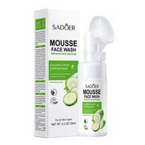 SAODER Fruits Facial Cleanser Face Wash Foam Massasge Cleansing Mossee Moisturizing Hydrating Korean Skin Care white