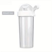 1 vnt. 600 ml/21,2 oz 420 ml/14,8 oz Kawaii dvigubi vandens buteliukai - Nešiojami ir didelės talpos - Puikiai tinka lauko veiklai ir sportui 600ml balta
