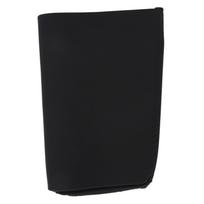 Elbow Knee Ice Pack Sleeve Flexible Reusable Cold Therapy Compression Sleeve for Calf Injuries Meniscus Surgery Recovery Bruises Sprains L Black