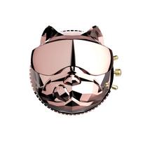 High-end Creative Scent Bulldog Car Fragrance Auto Vehicle Bus Perfume Cool Car Air Freshener Interior Decoration Perfume rožinio aukso spalvos