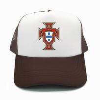 Portugal Trucker Caps Men Hat Baseball Cap Cool Summer Unisex Mesh Net Portugal National Footballer Hats white