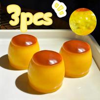 New Crunchy Squishy Caramel Pudding Stress Ball Fidget Toys Food-Shaped Pudding Asmr Sensory Stress Relief Toys For Adults Gift