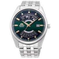 ORIENT RA-BA0002E00C Men's Mechanical Contemporary Metal Strap Watch, Green, Bracelet