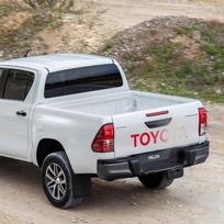Toyota Hilux Spalvota Juosta Galinio Bagažo Raidžių Lipdukas juoda