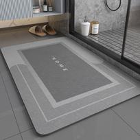 60*90cm Neslystantis Vonios Kambario Sugeriantis Diatomito Kilimėlis, Minkštas ir Itin Aukštos Kokybės Greitai Džiūstantis Dušo Kilimėlis 40*60cm