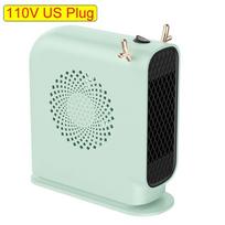 220 V elektrinis šildytuvas su ventiliatoriumi, saugumas, energijos taupymas, tyla, buitinis šildytuvas, orapūtė, kaitinimo krosnelė, žieminis šildytuvas, šildytuvas, viduje, biuras, miegamasis US žalia