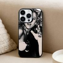 S-Seksas Ir T-Miestas Telefonų Dėklas iPhone 16,15,14,13,12,17,Pro,MAX Juodas Matinis Smūgiams Atsparus Dangtelis iPhone17 black