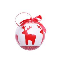 7.5cm Foam Christmas Ornament Ball Decor Tree Hanging Holiday Party Decoration Ornament 4