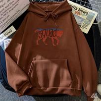 'Life Is Strange 2' Hoodie Unisex Sweatshirt Autumn/Winter Soft Casual Cartoon Pocket Pullover XXXL brown