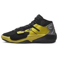 Naruto x Air Jordan Jordan Zion 2 SP PF Naruto vs. Sasuke Vyriški Sportbačiai Juodi Geltoni-Akcentai Tamsiai-Violetiniai-Dulkių FB2219-087 43 black