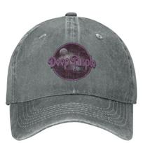 Deep Purple Rock Album Machine Head Smoke Song On The Water Baseball Cap Women Men Sunshade Hip Hop Hats Summer Snapback Cap as picture gray