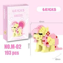 My Little Pony statybiniai kaladėlės Lega Equestria Girls figūrėlė Twilight Sparkle statybinės kaladėlės Animacinio personažo žaislai Vaikams With Box