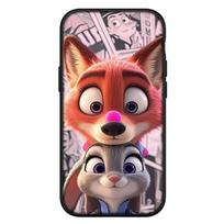 skirta Samsung Galaxy S25 S24 S23 S22 Ultra FE Plus A17 A37 A57 A56 A55 A06 A16 A15 A36 A35 A05 A25 A54 A34 telefono dėklas Anime Nick Zootopias Judy 2 dangtelis for Redmi 9C NFC lubų spalva