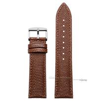 Madingas odinis laikrodžio dirželis su driežo raštu, karvės odos laikrodžio dirželis Seiko laikrodžiams, moterims, vyrams, 14mm 15mm 16mm 18mm 19mm 20mm 21mm 22mm 18mm brown