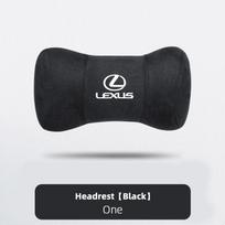Automobilinė zomšinė galvos atrama su atminties putomis kaklo pagalvėlė Lexus RX330 IS250 Ct200h ES300h RX350 IS300h NX300h RX400h UX Automobilio Aksesuarai black
