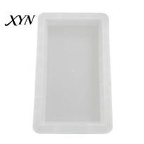 Decorative Cement Casting Molds Garden Stepping Stone Mold, Reusable Concrete Paver DIY Decoration Tools Path Mould for Backyard Patio Walkway B white
