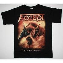 Accept Blind Rage World Tour Dates 2014 New Black T Shirt Ef0334 4XL brown