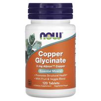 Copper Glycinate, 3Mg, 120 Tablets