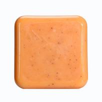 Handmade Turmeric Carrot Soap with Essential Oils – Cleansing Scrub Soap beige