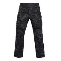 Frog Suit Single Pants Multi-Terrain All-Terrain CP Cargo Pants G3 Tactical Pants 36 black