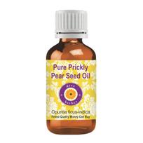 Deve Herbes Prickly Pear Seed Oil (Opuntia ficus-indica) | Infused | Pure | Non-Sticky | Lightweight | For Facial Care | Natural | Men & Women | 50 yellow