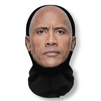 3D juokingas raštas tinklinis veido dangalas galvos apdangalas vakarėliui Helovynui Cosplay rekvizitai UV apsaugos skydas Ronaldo raštas beige