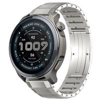 22 mm titano metalo apyrankės dirželis, skirtas Amazfit Balance 2/Bip 6 5/Cheetah Pro, prabangi apyrankė, skirta Amazfit GTR 4 3 22mm gray