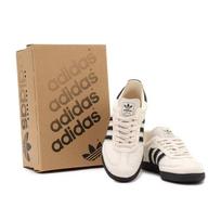 JP5329 adidas Originals Samba OG Wonder White Core Black Alumina (Women's) 11W beige