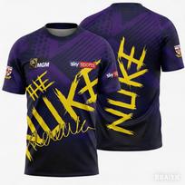 2026 PDC Luke Littler Dartų Marškinėliai The Nuke Vyriški Apvalia Kaklo 3D Spausdinimo Marškinėliai Trumpomis Rankovėmis Sportiniai Laisvalaikio Vyriški Marškinėliai Viršūnės Gerbėjo Dovana 5XL yellow