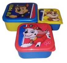 PAW PATROL Lunch Box 3 pieces 3in1