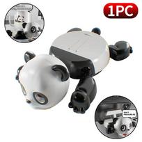 6PCS/3PCS/1PC - New Panda Coaster, Funny Press Surprise Gaze Fun Desktop Ornament (as the picture,M&Oval) gray