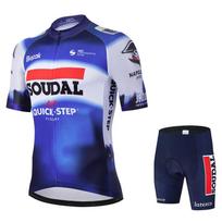 2026 Soudal Quick Step Vasariniai Dviračių Marškinėliai Mtb Trumpomis Rankovėmis Dviračių Rinkinys Šortų Rinkinys MTB Ciclismo Apranga Dviračių Marškinėliai Maillot Apranga XL